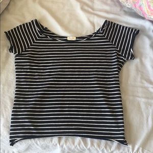 John Galt x brandy Melville off shoulder top